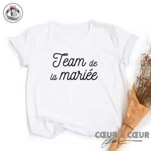 T-Shirt Team de la Mariee T-Shirt Team de la Mariee