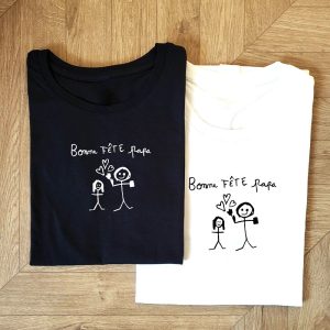 T-Shirt homme personnalise Je dessine mon Papa T-Shirt homme personnalise Je dessine mon Papa