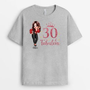 T shirt 30 Fabuleux Personnalise 1