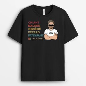 T-shirt Chiant Mais Adorable Personnalise T-shirt Chiant Mais Adorable Personnalise