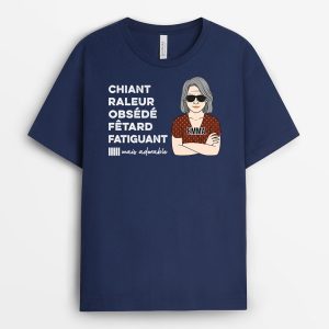 T-shirt Chiant Mais Adorable Personnalise T-shirt Chiant Mais Adorable Personnalise