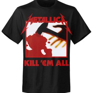 T-shirt Metallica Kill Em All Tracks T-shirt Metallica Kill Em All Tracks