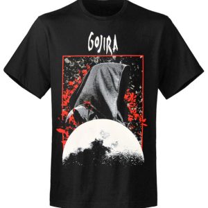 T-shirt Unisex Gojira Grim Moon T-shirt Unisex Gojira Grim Moon