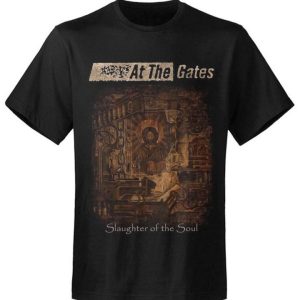 T-shirt de groupe At The Gates Slaughter of soul T-shirt de groupe At The Gates Slaughter of soul