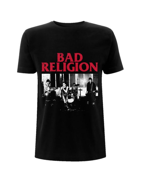 T-shirt de groupe Bad Religion Live 1980