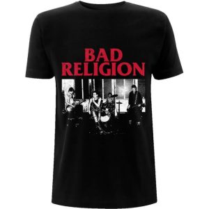 T-shirt de groupe Bad Religion Live 1980 T-shirt de groupe Bad Religion Live 1980