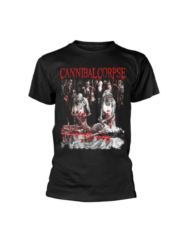 T-shirt de groupe Cannibal Corpse Butchered At Birth (Explicit)