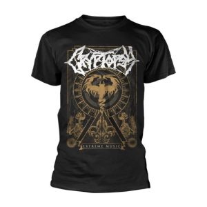T-shirt de groupe Cryptopsy Extreme Music T-shirt de groupe Cryptopsy Extreme Music
