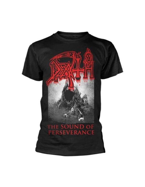 T-shirt de groupe Death Sound Of Perseverance black and white