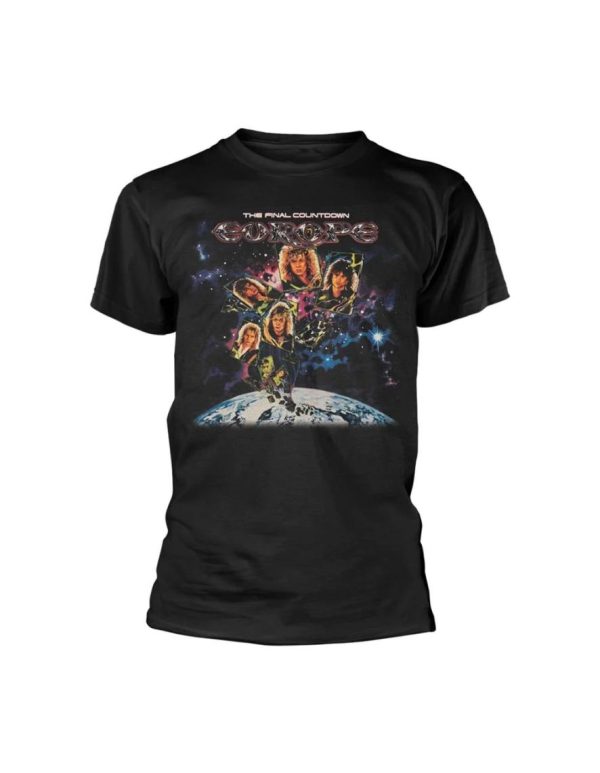 T-shirt de groupe Europe The Final Countdown