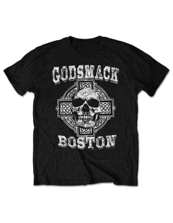 T-shirt de groupe Godsmack Boston