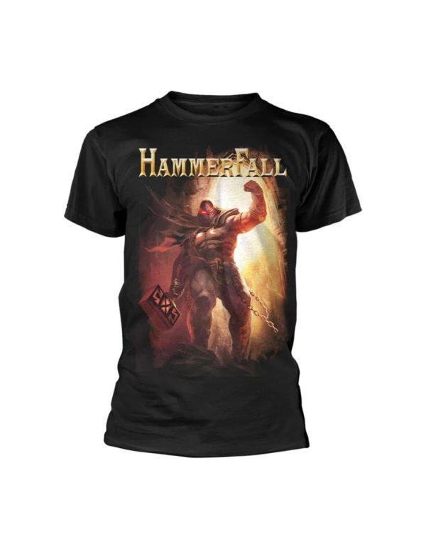 T-shirt de groupe Hammerfall Dethrone And Defy