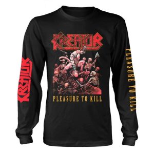 T-shirt de groupe Manches Longues Kreator Pleasure To Kill T-shirt de groupe Manches Longues Kreator Pleasure To Kill