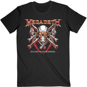 T-shirt de groupe Megadeth Killing Is My Business (Back Print) 2 T shirt de groupe Megadeth Killing Is My Business Back Print 3