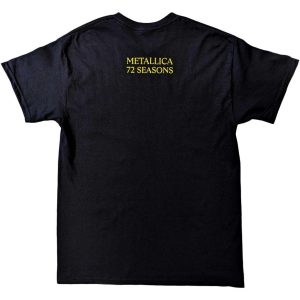 T-shirt de groupe Metallica 72 Season BrokenBurnt Guitar T-shirt de groupe Metallica 72 Season BrokenBurnt Guitar