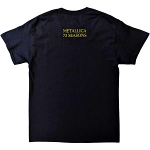 T-shirt de groupe Metallica 72 Season Burnt Strobe T-shirt de groupe Metallica 72 Season Burnt Strobe