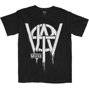 T-shirt de groupe Muse Will Of The People Stencil T-shirt de groupe Muse Will Of The People Stencil