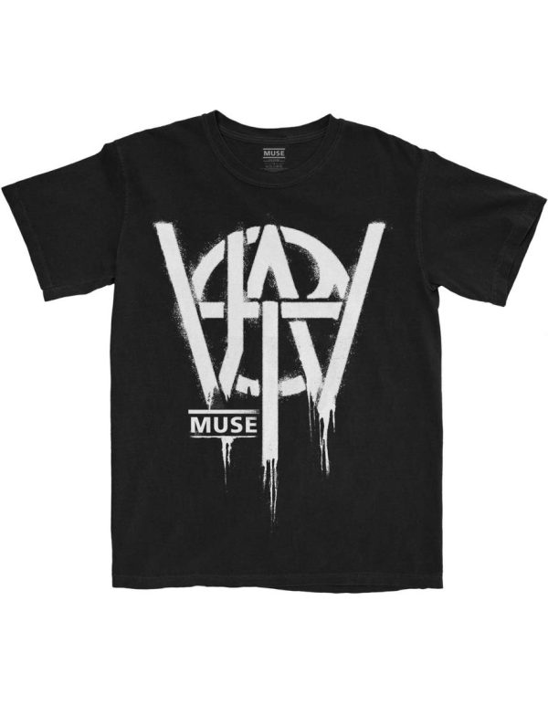 T-shirt de groupe Muse Will Of The People Stencil