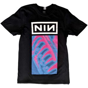 T-shirt de groupe Nine Inch Nails Neon T-shirt de groupe Nine Inch Nails Neon