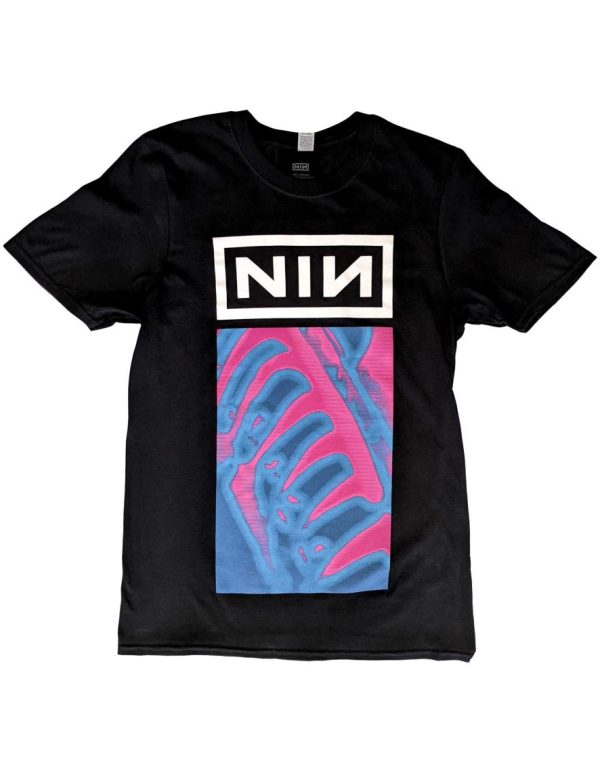 T-shirt de groupe Nine Inch Nails Neon