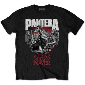 T-shirt de groupe Pantera Vulgar Display Of Power T-shirt de groupe Pantera Vulgar Display Of Power