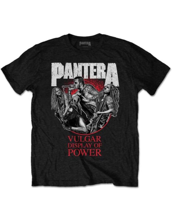 T-shirt de groupe Pantera Vulgar Display Of Power