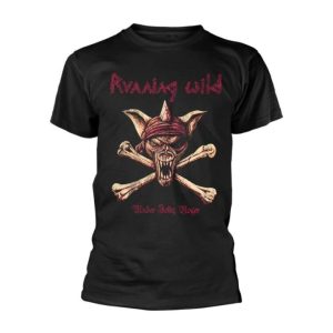 T-shirt de groupe Running wild Under Jolly Roger T-shirt de groupe Running wild Under Jolly Roger