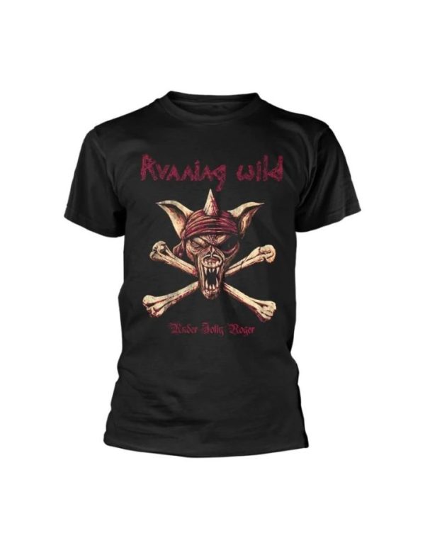 T-shirt de groupe Running wild Under Jolly Roger