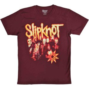 T-shirt de groupe Slipknot The End So Far Group Photo Tribal S Nonogram T-shirt de groupe Slipknot The End So Far Group Photo Tribal S Nonogram