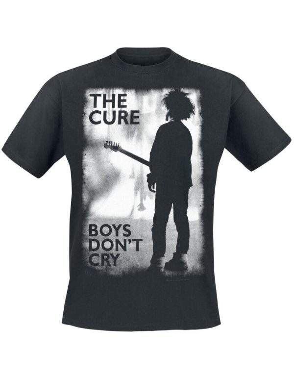 T-shirt de groupe The cure boys don’t cry