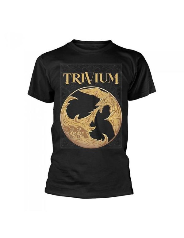 T-shirt de groupe Trivium Gold Dragon