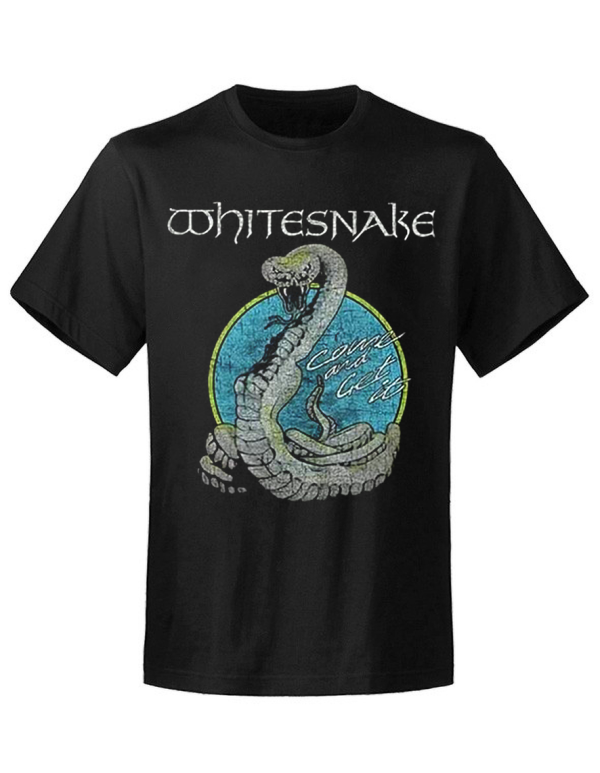 T-shirt de groupe Whitesnake Circle Snake