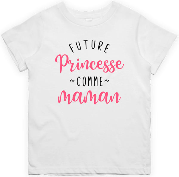 T shirt enfant Future princesse