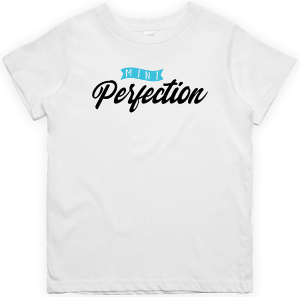 T shirt enfant Mini perfection