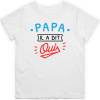 T shirt enfant Papa il a dit oui