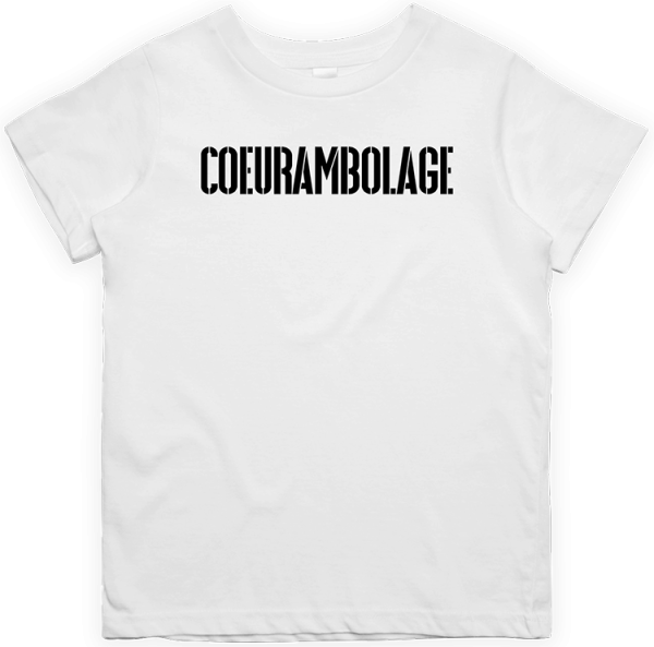 T shirt enfant coeurambolage