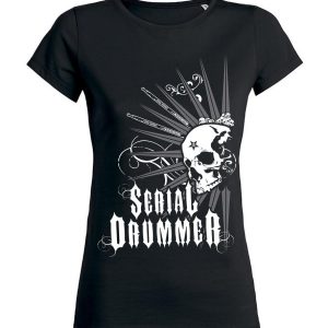 T-shirt femme Serial Drummer Spikes T-shirt femme Serial Drummer Spikes