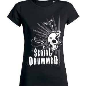 T-shirt femme Serial Drummer Spikes T-shirt femme Serial Drummer Spikes