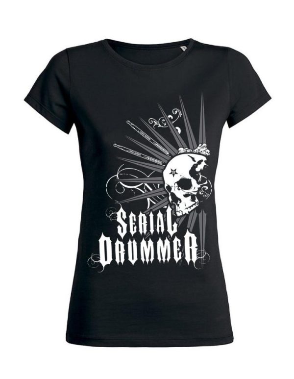 T-shirt femme Serial Drummer Spikes