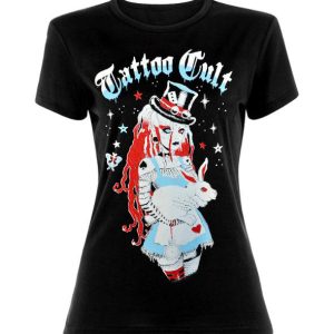T-shirt femme Tattoo Cult Alice Cyber Cult T-shirt femme Tattoo Cult Alice Cyber Cult
