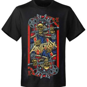 T-shirt homme Anthrax Evil King T-shirt homme Anthrax Evil King
