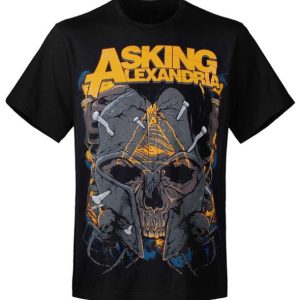 T-shirt homme Asking Alexandria Skull T-shirt homme Asking Alexandria Skull