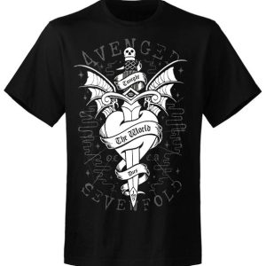 T-shirt homme Avenged Sevenfold Cloak and Dagger T-shirt homme Avenged Sevenfold Cloak and Dagger