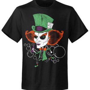 T-shirt homme Grimm Designs Mad Hatter T-shirt homme Grimm Designs Mad Hatter