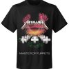 T-shirt homme Metallica Master Of Puppet Tour Europe 86