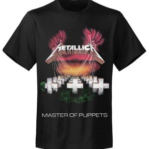 T-shirt homme Metallica Master Of Puppet Tour Europe 86 T-shirt homme Metallica Master Of Puppet Tour Europe 86