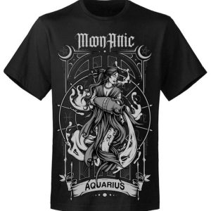T-shirt homme Moon Attic Aquarius Attic T-shirt homme Moon Attic Aquarius Attic
