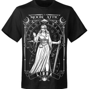 T-shirt homme Moon Attic Libra Attic T-shirt homme Moon Attic Libra Attic