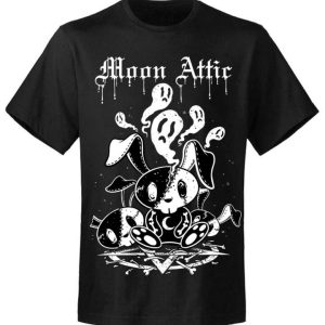 T-shirt homme Moon Attic Moon Bunnies Attic T-shirt homme Moon Attic Moon Bunnies Attic