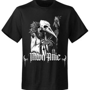 T-shirt homme Moon Attic  Raven Attic T-shirt homme Moon Attic  Raven Attic